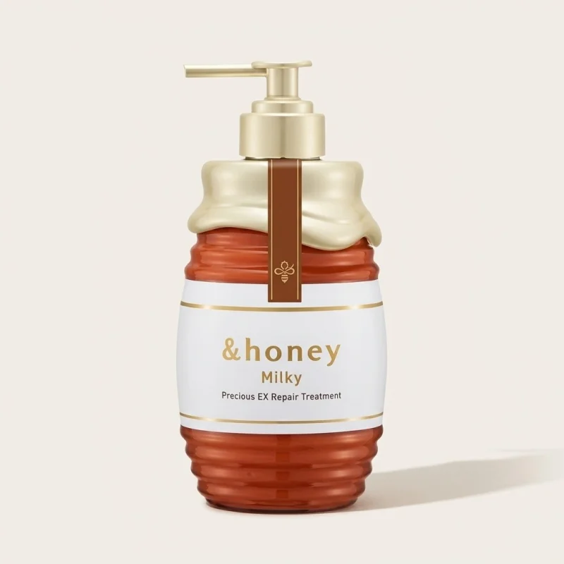 &honey Milky Precious EX Repair Treatment - 500ml Damaged Hair Care - Main Image