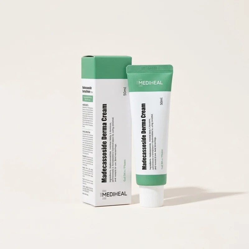 MEDIHEAL Madecassoside Derma Cream 50ml - Soothing Skin Barrier Care - Main Image