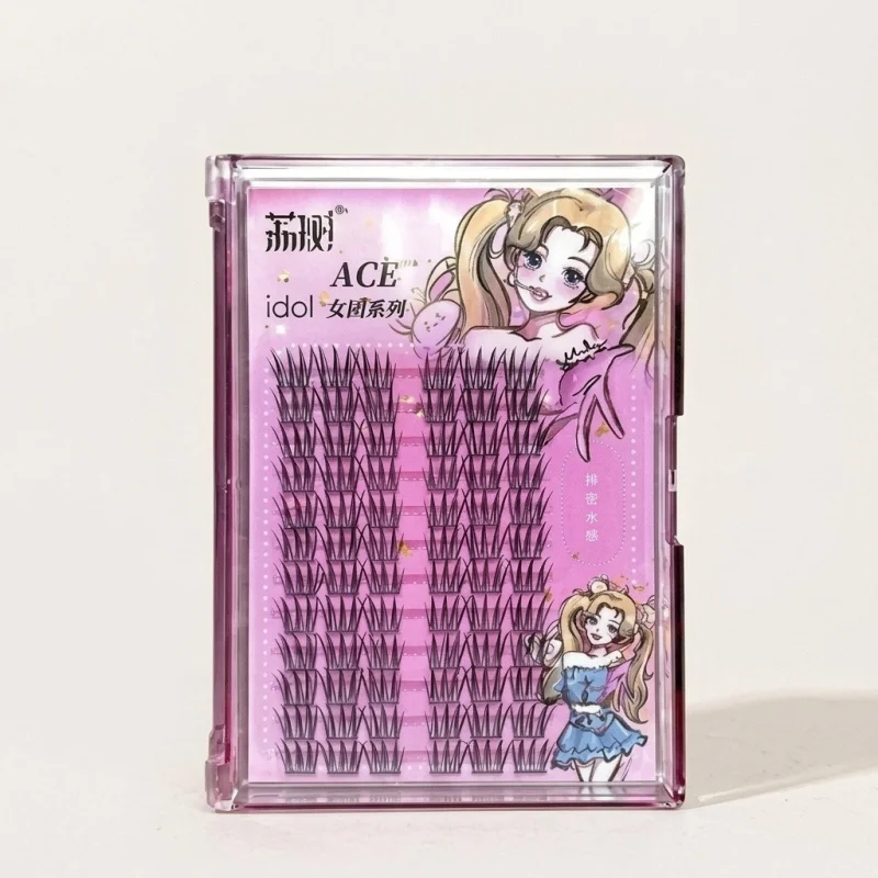 LISHU Idol Series ACE Spiky Individual Cluster False Eyelashes - Main Image