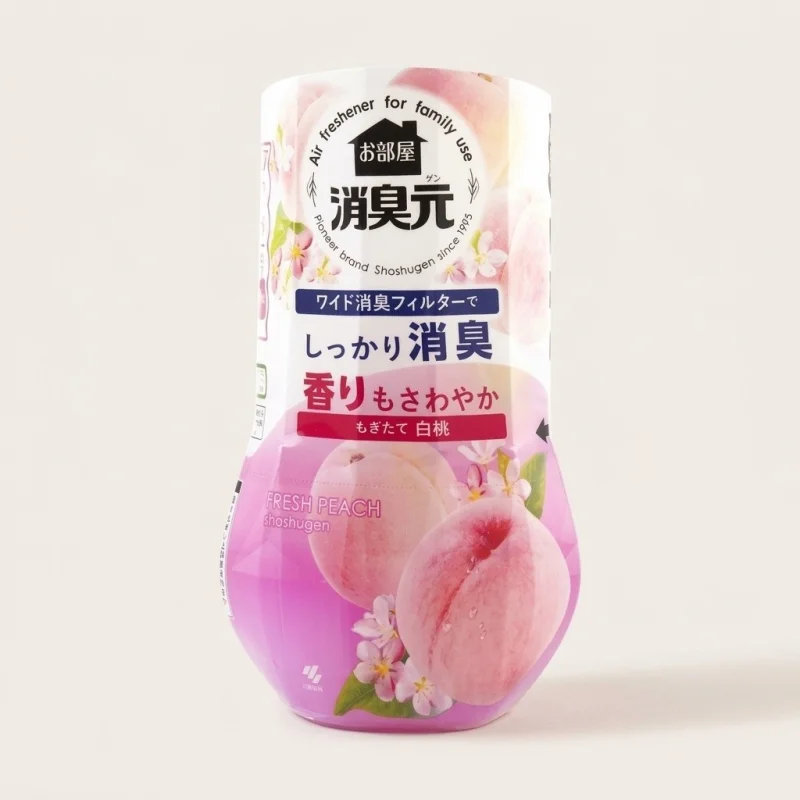Kobayashi Shoshugen Room Air Freshener, Fresh White Peach Scent, 400ml - Main Image
