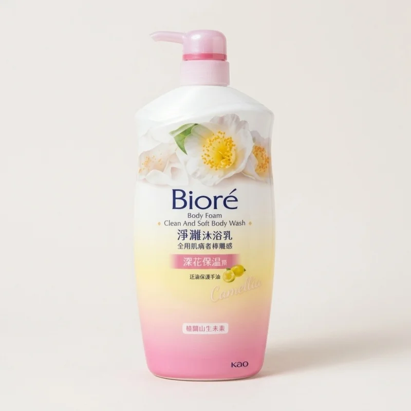 Biore Clean and Soft Body Wash Elegant Camellia Fragrance 1000ml - Main Image