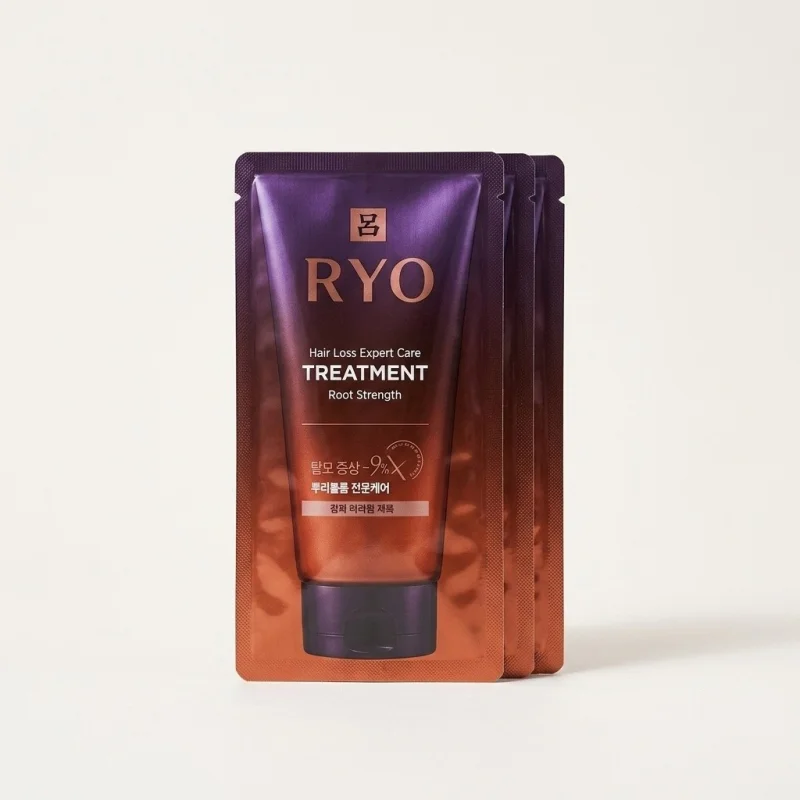 RYO Hair Loss Expert Care Root Strength Treatment Set, 330ml x 3 Count - Main Image
