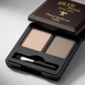 SKINFOOD Choco Eyebrow Powder Cake 02 Gray Brow - Dual Shade Compact  2