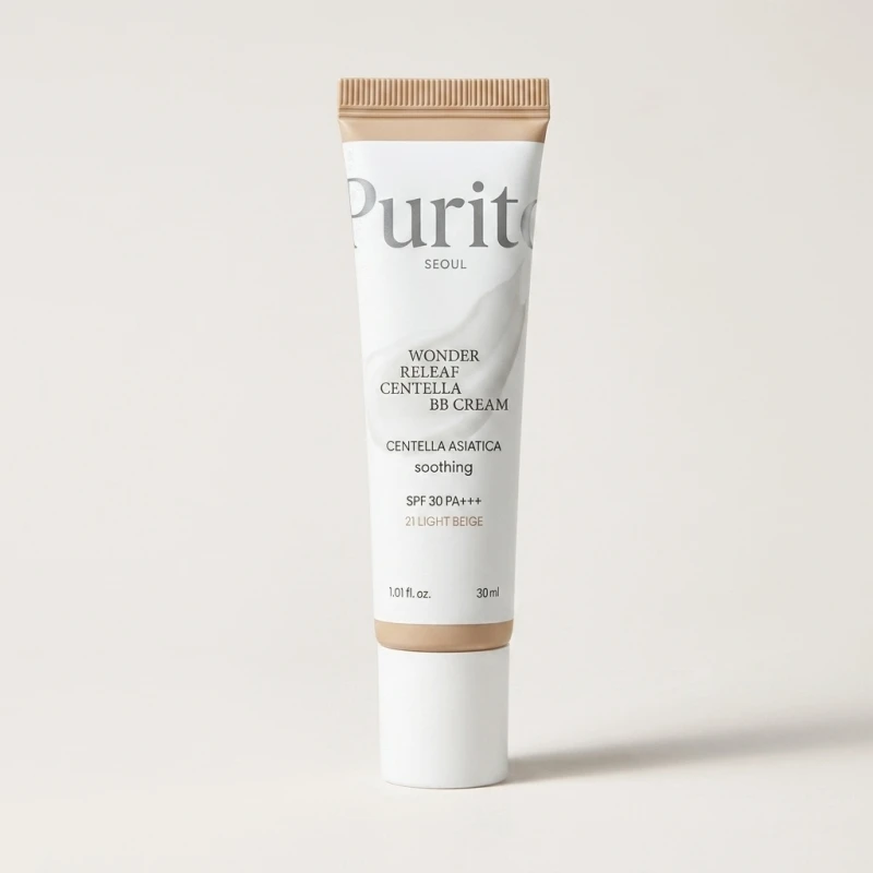 PURITO Wonder Releaf Centella BB Cream #21 Light Beige SPF30 PA+++ 30ml - Main Image