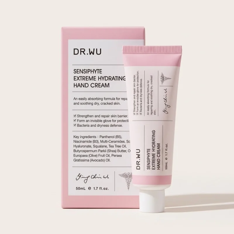DR.WU Sensiphyte Extreme Hydrating Hand Cream 50ml for Dry Cracked Skin - Main Image