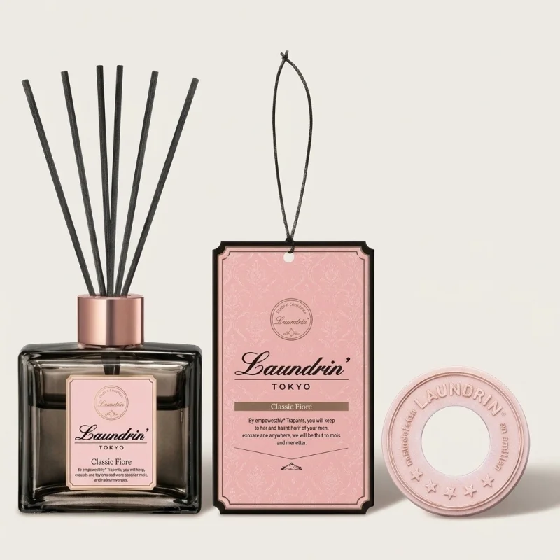 Laundrin Room Diffuser Classic Fiore, 80ml Premium Home Fragrance - Main Image