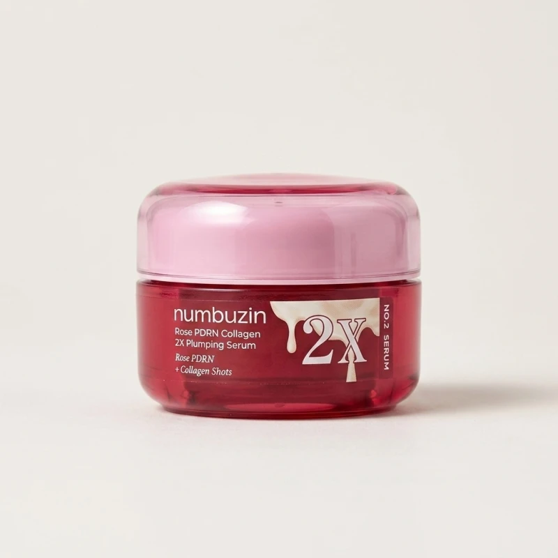numbuzin No. 2 Rose PDRN Collagen 2X Plumping Serum - Firming & Radiance 30ml - Main Image