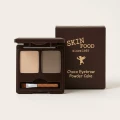 SKINFOOD Choco Eyebrow Powder Cake 02 Gray Brow - Dual Shade Compact  1