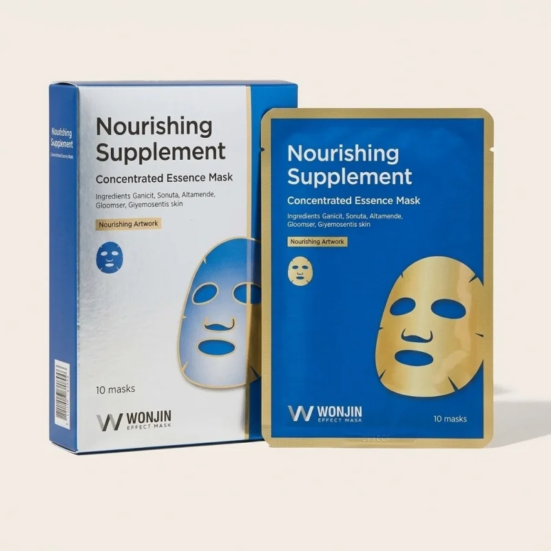 Wonjin Effect Nourishing Supplement Essence Mask (10 Sheets) - Vitalizing Care - Main Image