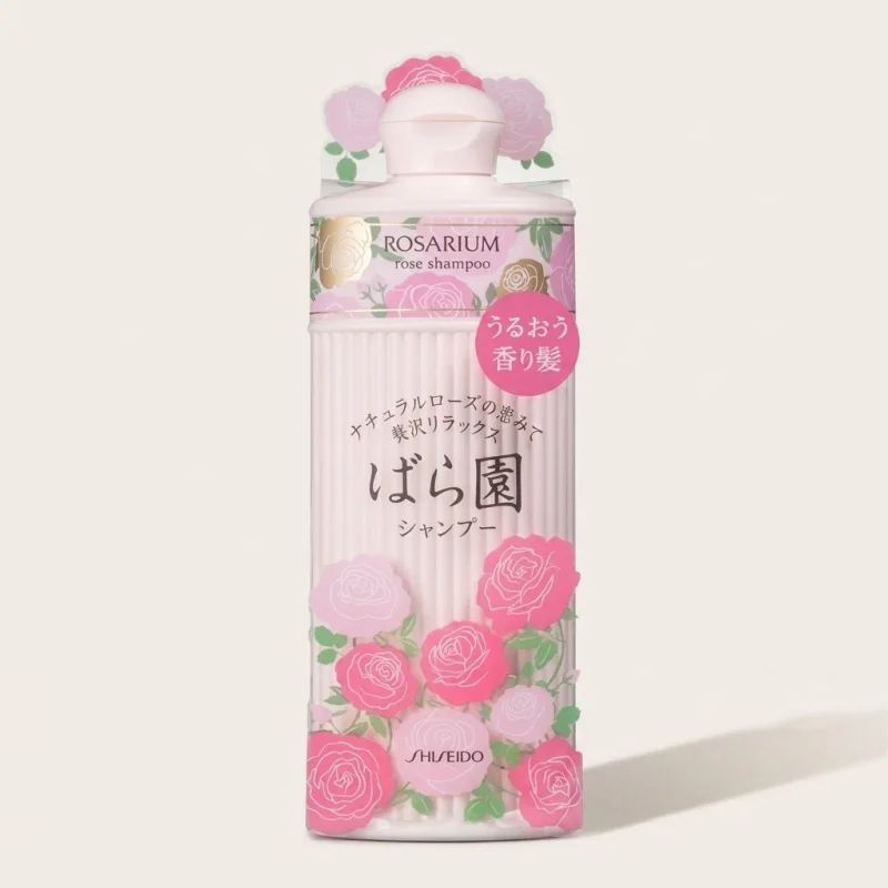 Shiseido Rosarium Rose Shampoo 300ml - Hydrating Hair Care with Floral Scent - Main Image