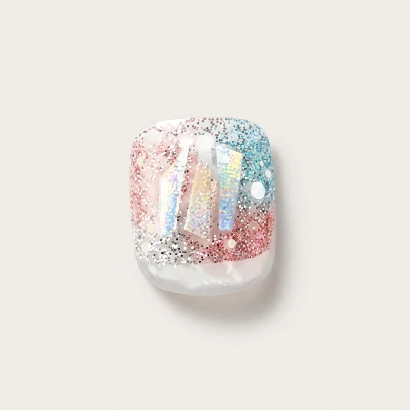 OHORA P Newtro Pedicure No 1 Semicured Gel Nail Strips (PSS-001) - Main Image