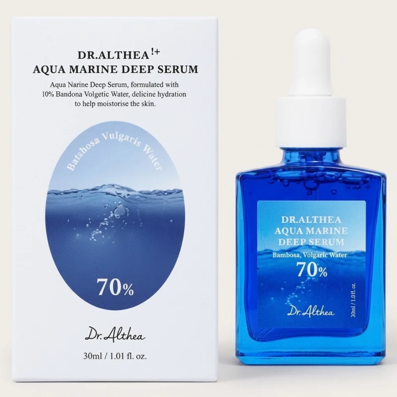 Dr. Althea Aqua Marine Deep Serum 30ml - 70% Bamboo Water for Intense Hydration - Main Image
