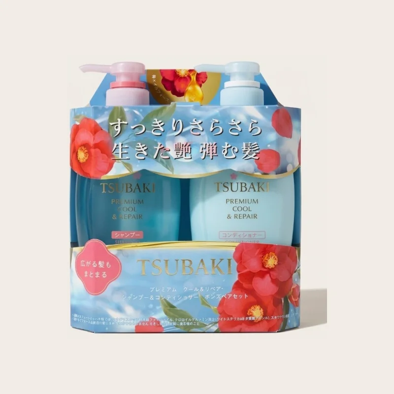 Shiseido Tsubaki Premium Cool & Repair Shampoo and Conditioner Set - Main Image