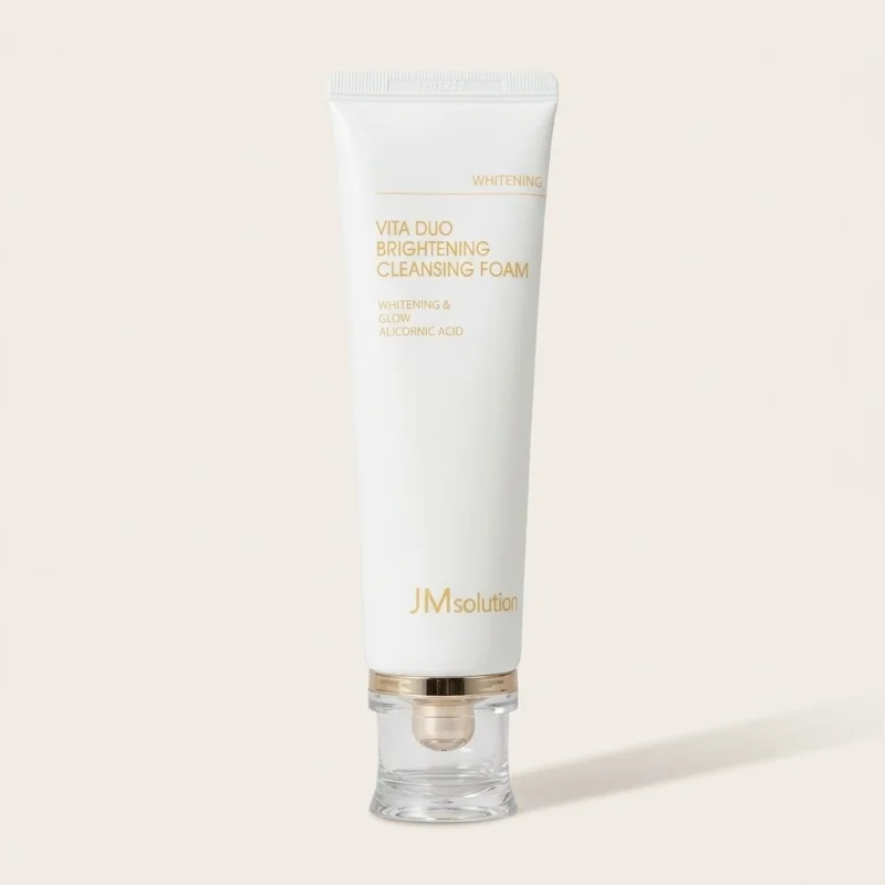 JM Vita Duo Brightening Cleansing Foam 120ml - Niacinamide & Salicylic Acid - Main Image