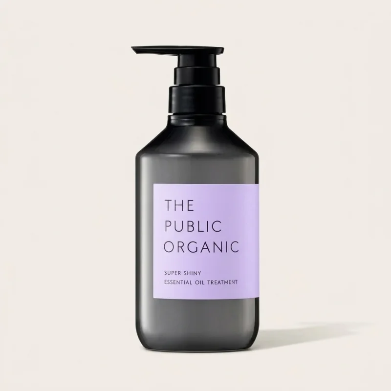 THE PUBLIC ORGANIC Super Shiny Essential Oil Hair Treatment 480ml - Main Image