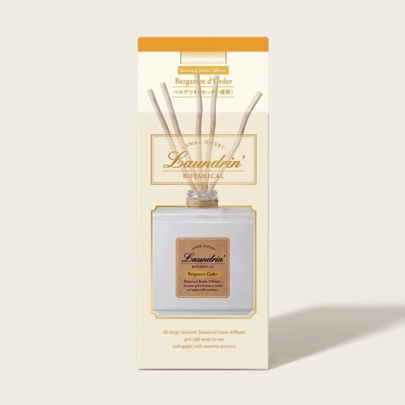Laundrin Botanical Room Diffuser Bergamot & Cedar, 80ml - Main Image