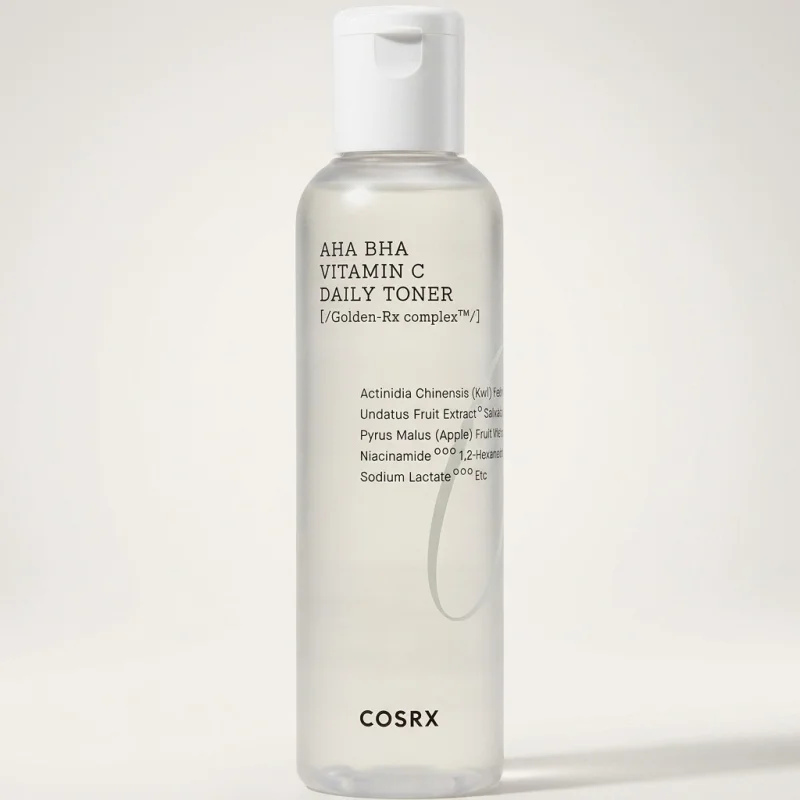 COSRX Refresh AHA BHA Vitamin C Daily Toner 280ml - Skin Smoothing & Brightening - Main Image