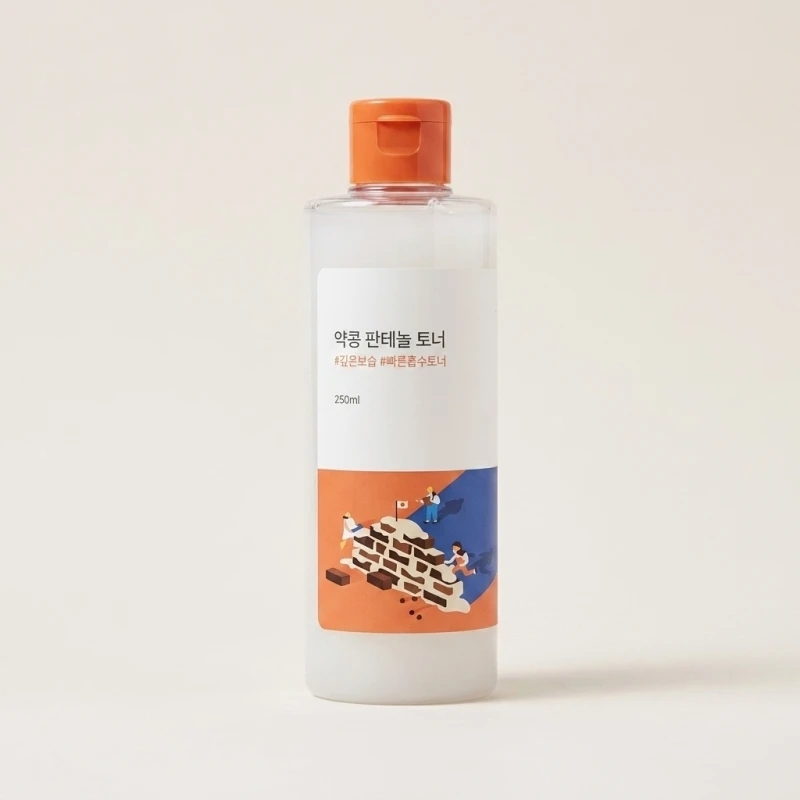 ROUND LAB Soybean Panthenol Toner 250ml - Deep Hydration and Barrier Care - Main Image