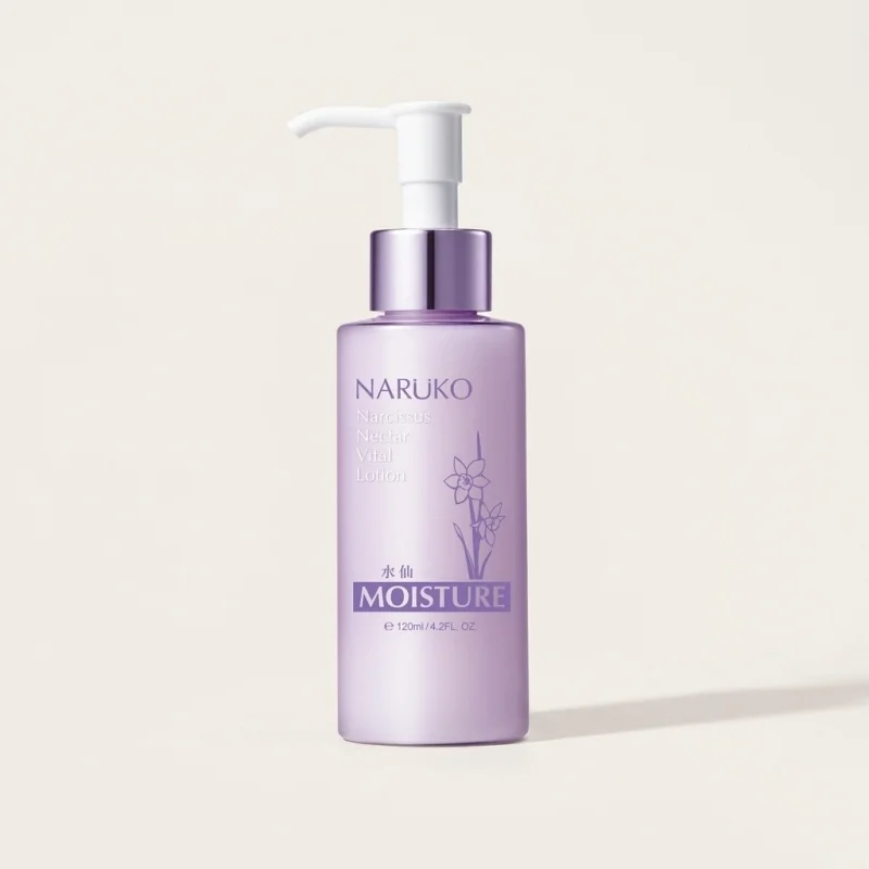 NARUKO Narcissus Nectar Vital Lotion - Hydrating and Revitalizing Face Milk 120ml - Main Image