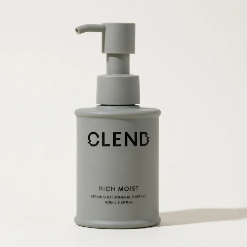 CLEND Rich Moist Repair Shot Mineral Hair Oil 100ml - For Damaged Hair - Main Image