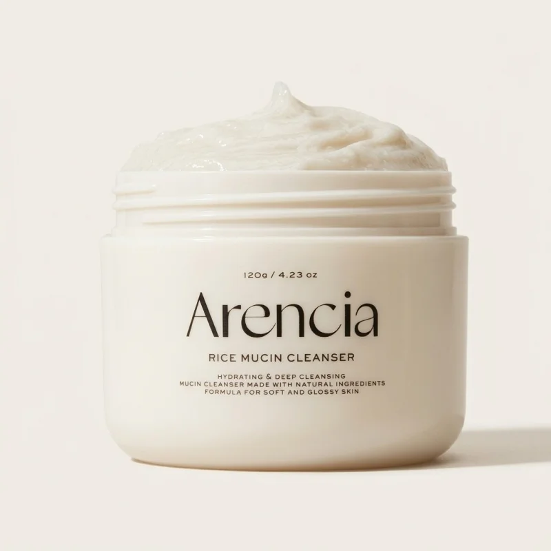 Arencia Rice Mucin Cleanser 120g - Hydrating & Deep Cleansing Face Wash - Main Image