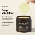 MEDICUBE Deep Vita C Pad - Brightening & Exfoliating Toner Pads (70ct) 3