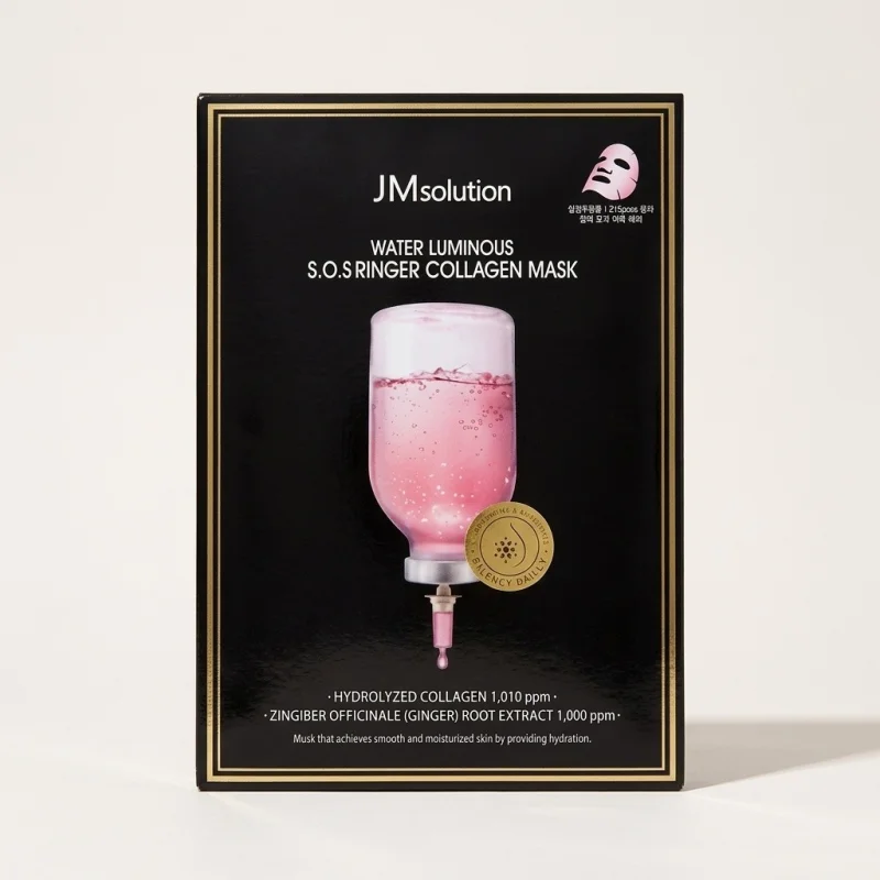JMsolution Water Luminous S.O.S Ringer Collagen Mask - 10 Sheets - Main Image