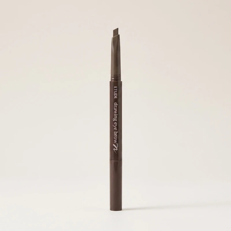 ETUDE Drawing Eye Brow Pencil 06 Ash Brown - Precision Angled Tip with Spoolie - Main Image