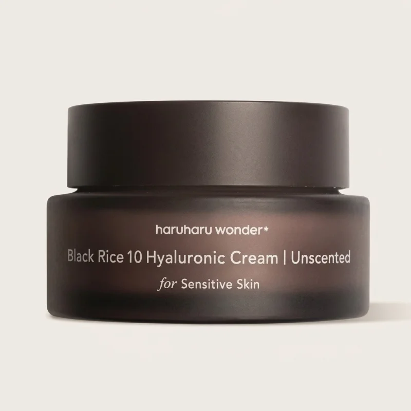 Haruharu Wonder Black Rice 10 Hyaluronic Cream Unscented 50ml Sensitive Skin - Main Image