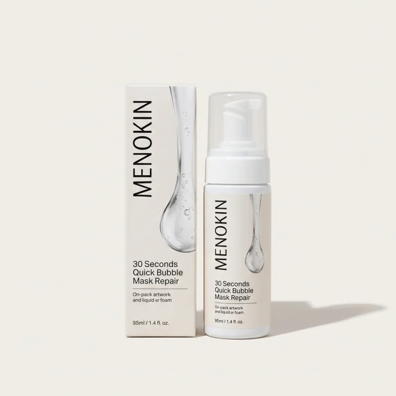 MENOKIN 30 Seconds Quick Bubble Mask Repair 95ml - Soothing Skincare - Main Image