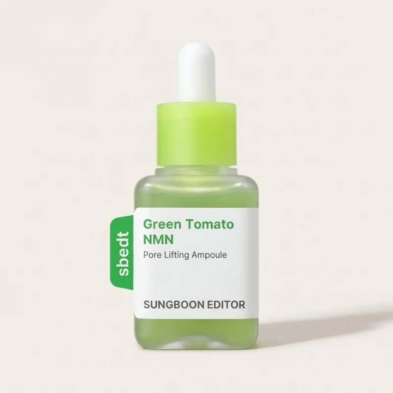 SUNGBOON EDITOR Green Tomato NMN Pore Lifting Ampoule 40ml - Firming Serum - Main Image
