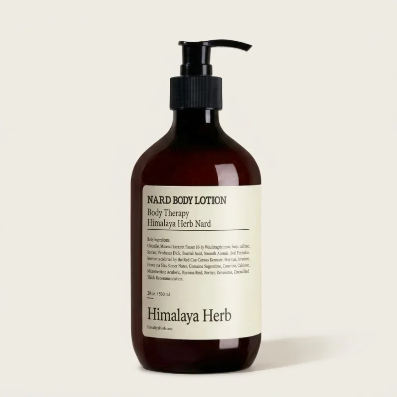 BOUQUET GARNI Nard Body Lotion Lavender Musk 500ml - Deep Hydration Care - Main Image