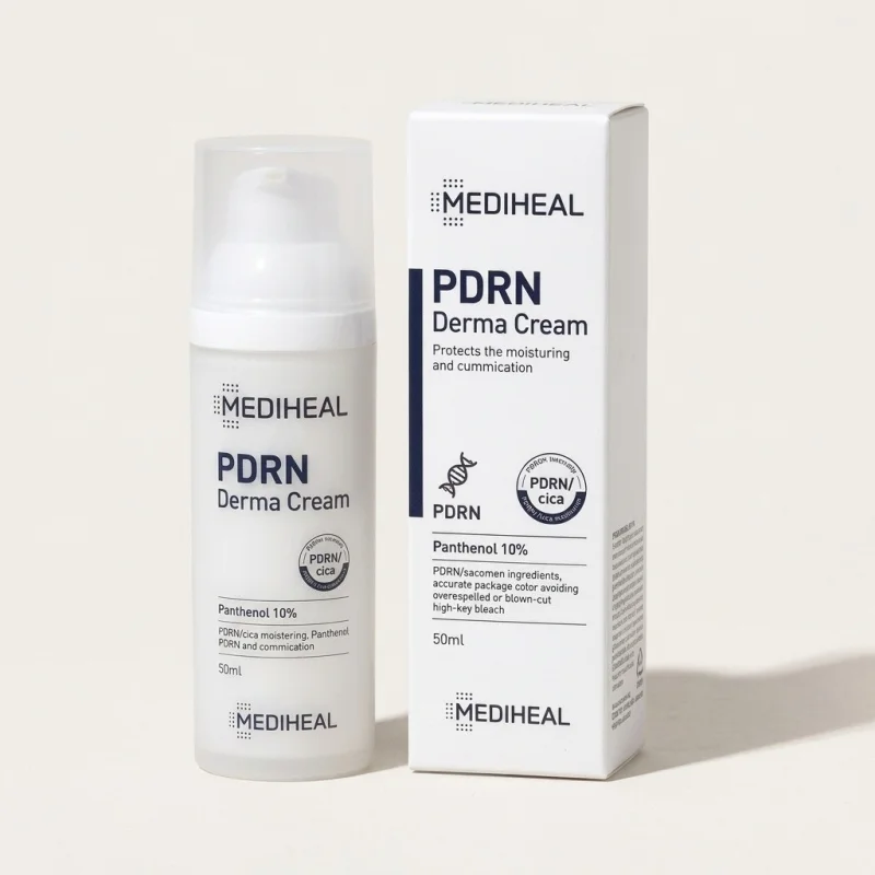MEDIHEAL PDRN Derma Cream 50ml | Firming & Revitalizing Facial Moisturizer - Main Image