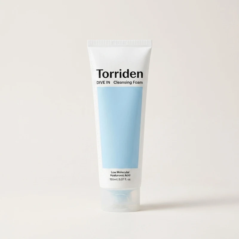 Torriden Dive In Cleansing Foam, Hydrating Low Molecular Hyaluronic Acid, 150ml - Main Image