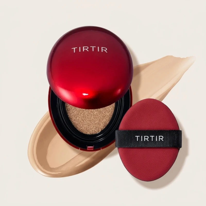 TIRTIR Mask Fit Red Cushion Foundation 23N Sand - Long-Wear High Coverage - Main Image
