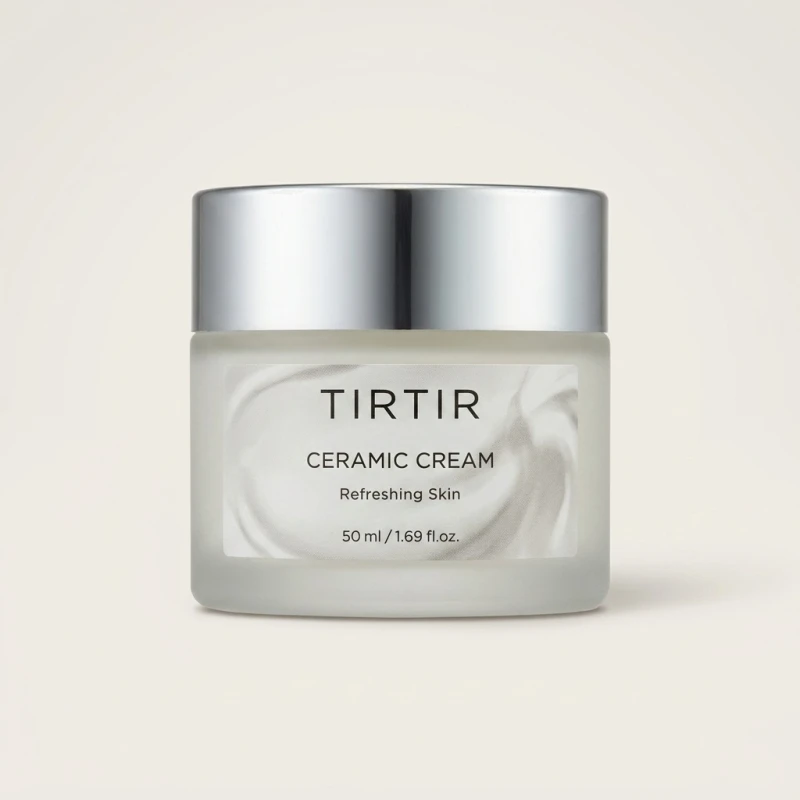 TIRTIR Ceramic Cream 50ml - Deep Hydrating Face Moisturizer for Refreshing Skin - Main Image