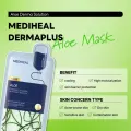 MEDIHEAL Dermaplus Aloe Mask (10 Sheets) - Soothing and Hydrating Care 5