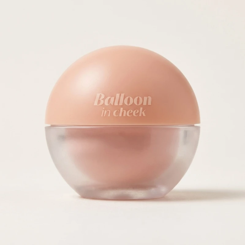 ETUDE Balloon In Cheek Blusher, What a Beige - Soft Nude Jelly Texture - Main Image