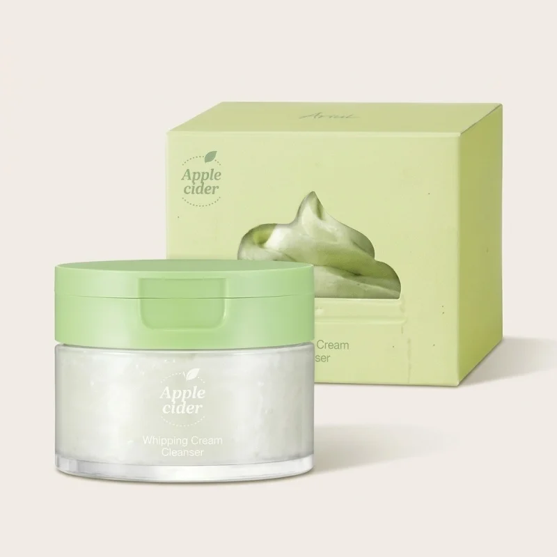 ARIUL Apple Cider Whipping Cream Cleanser 100ml - Gentle Deep Pore Cleansing - Main Image