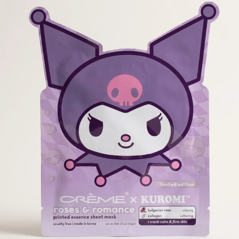 The Crème Shop x Kuromi Roses & Romance Printed Essence Sheet Mask - Main Image