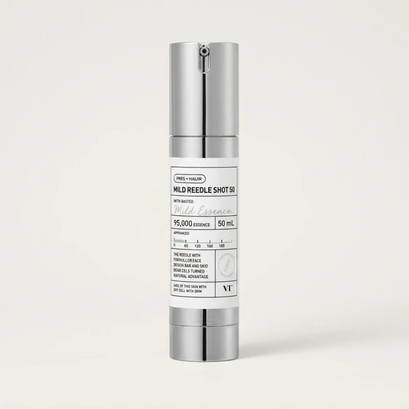 VT Cosmetics Mild Reedle Shot 50 Essence - Gentle Daily Skin Resurfacing (50ml) - Main Image