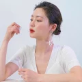 ROMAND Glasting Water Gloss 01 Sanho Crush - Sparkling Glass Finish Lip Gloss 5