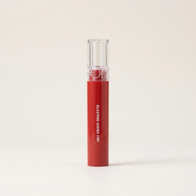rom&nd Glasting Water Tint 02 Red Drop - Glossy Moisturizing Lip Color - Main Image