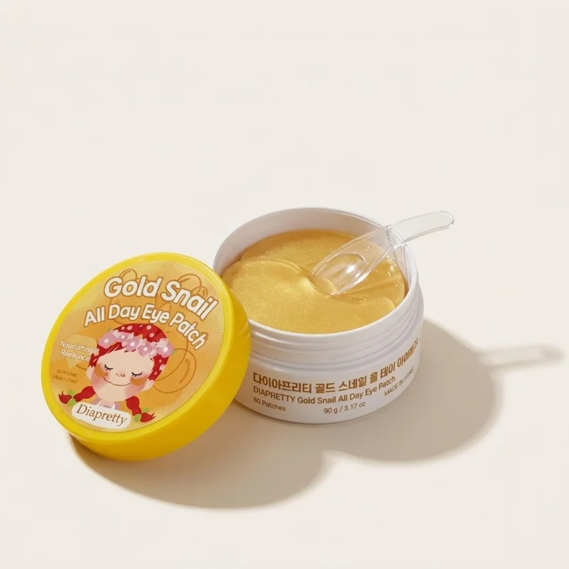 DIAPREITY Gold Snail All Day Eye Patch - Nourishing & Radiance (60 Patches) - Main Image