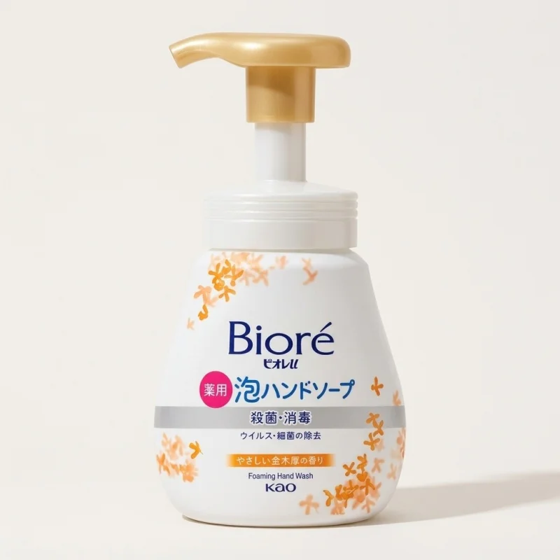 KAO Biore u Medicated Foaming Hand Soap, Sweet Osmanthus Scent, 240ml - Main Image