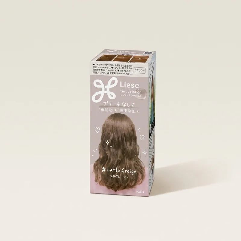 Kao Liese Tint Color Gel - Latte Greige, Sheer Hair Dye without Bleach - Main Image