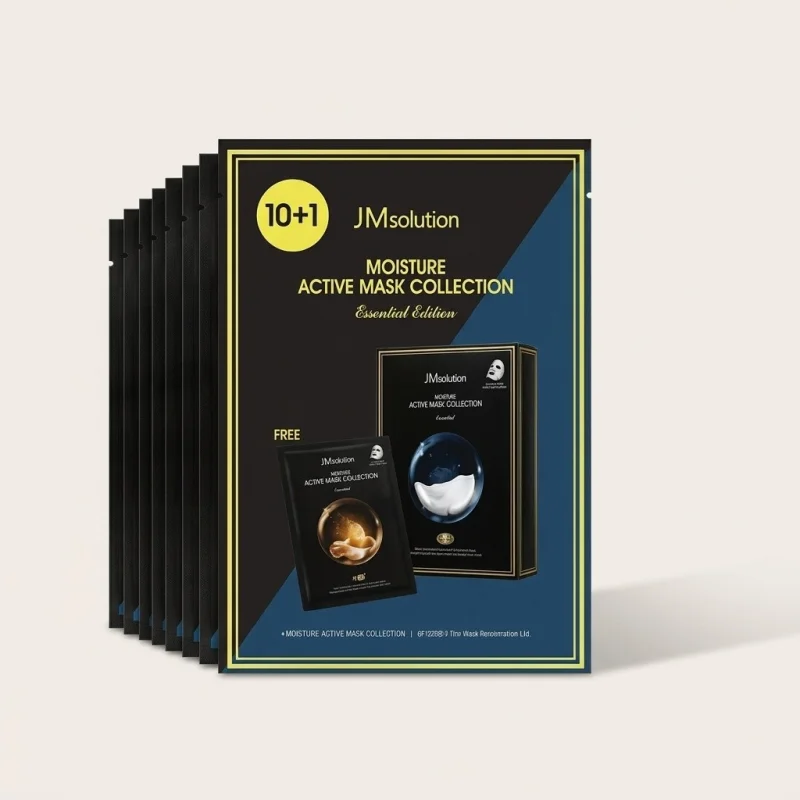 JMsolution Moisture Active Mask Collection - Essential Edition (10+1 Sheets) - Main Image
