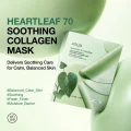 ANUA Heartleaf 70 Soothing Collagen Mask - 4 Sheets for Hydrated Skin 2