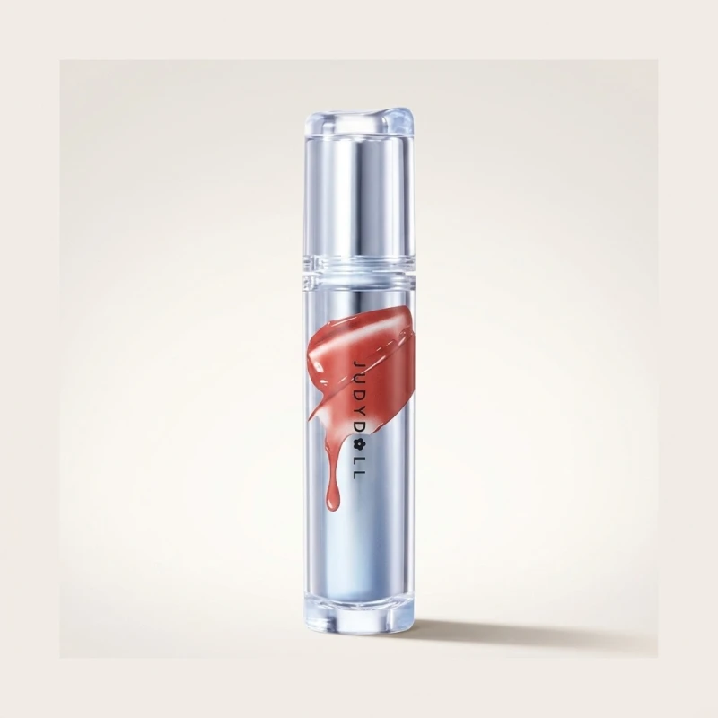 Judydoll Watery Lip Gloss 07 Red Pear - High-Shine Mirror Finish 2.4g - Main Image