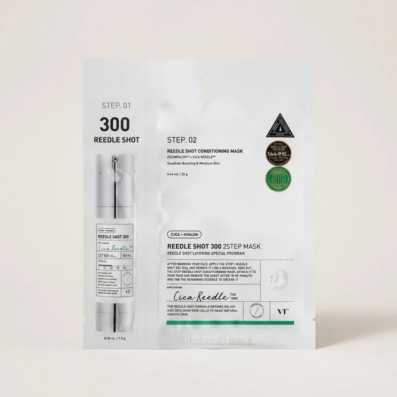 VT Reedle Shot 300 2-Step Mask - Cica-Reedle Texture Care and Hydration - Main Image
